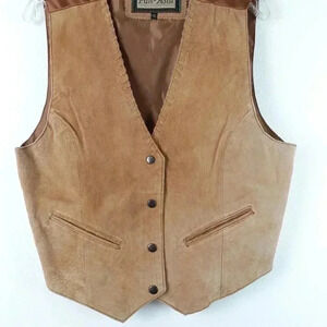 Pan Asia Leather vest Size XL
